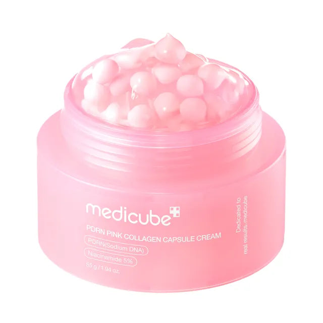 Medicube — PDRN Pink Collagen Capsule Cream, crème visage en capsules