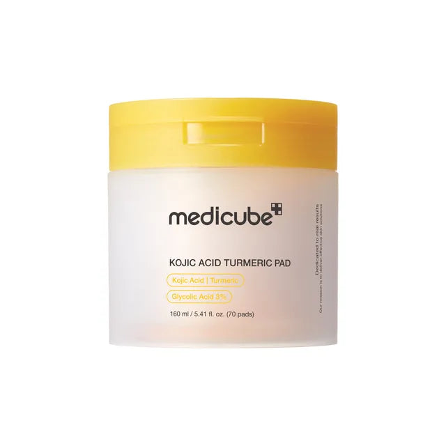 Medicube — Kojic Acid Turmeric Pad, boîte de 70 pads