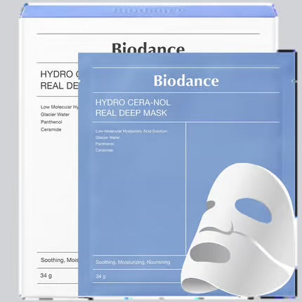 Biodance Hydro Cera-Nol Real Deep Mask – 4 pièces